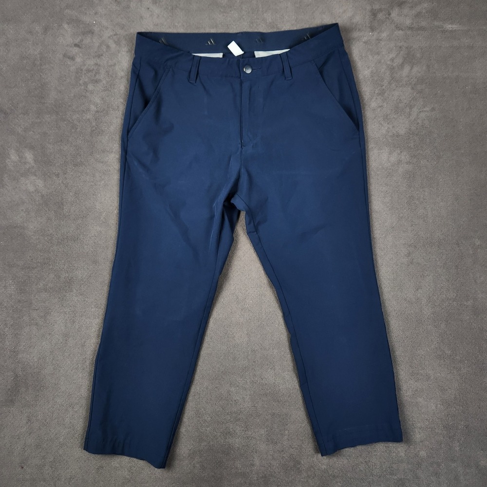 Adidas Ultimate365 Tapered‎ Golf Pants Mens 32x24 Navy Blue Lightweight Stretch
